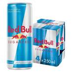 Buy Red Bull Sugar Free Energy Drink - 250 ml - 4 Pack in Egypt