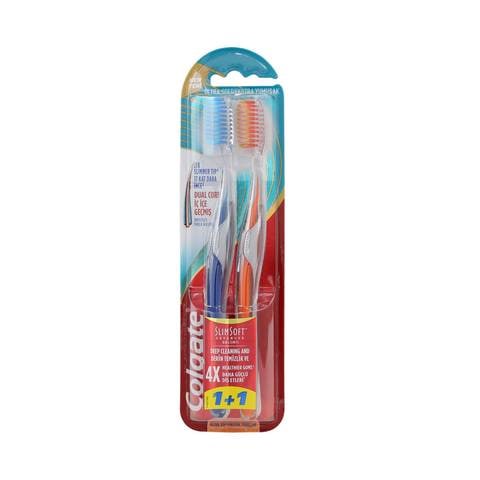 Colgate Toothbrush Slim Soft 2pcs
