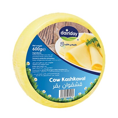 Dairiday Cow Kashkaval 600GR