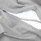 Luxe Decora Fabric Bean Bag Cover Only (M, White)