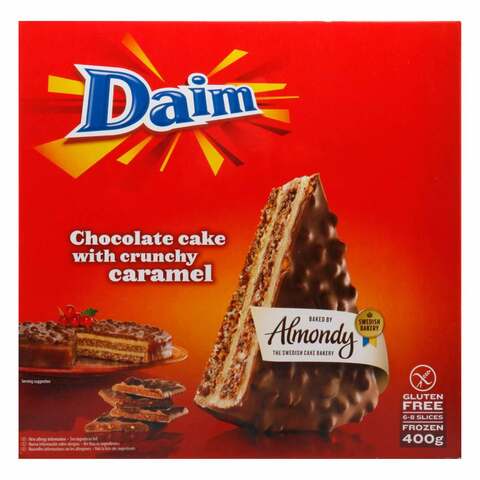 Daim Crunchy Caramel With Almondy Chocolate Cake 400g price in Kuwait ...