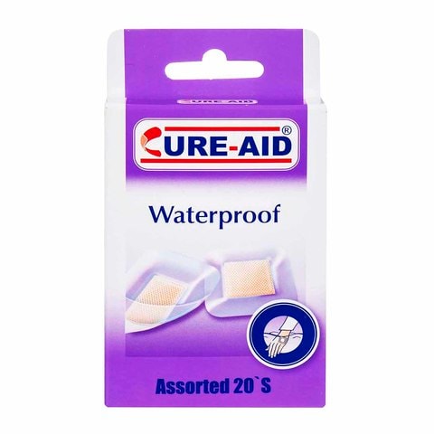 Aqua Cure Aid Plaster, Clear, Waterproof - 20 Pieces price in Egypt