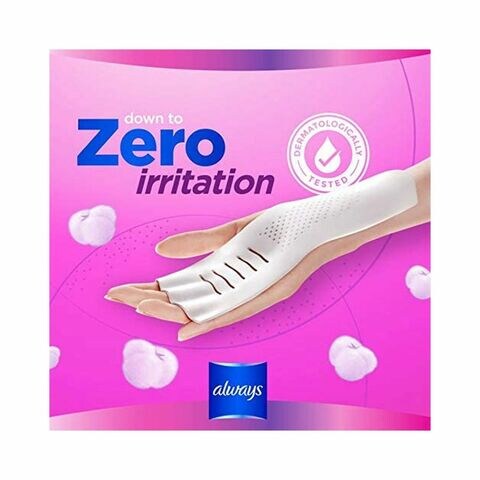 Always Infinity Radiant Extra Long Sanitary Pads 13 Pieces