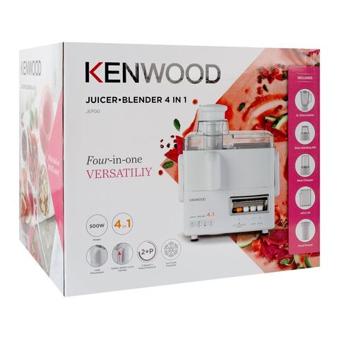 Kenwood 4 In 1 Juicer Blender White JEP 00