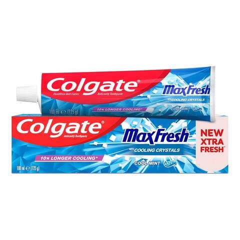 Colgate Max Fresh Gel Toothpaste Cool Mint Blue 100ml