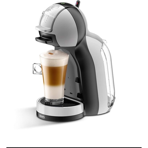 Krups Dolce Gusto Mini Me Coffee Capsule Machine KP123B (Grey/Black).