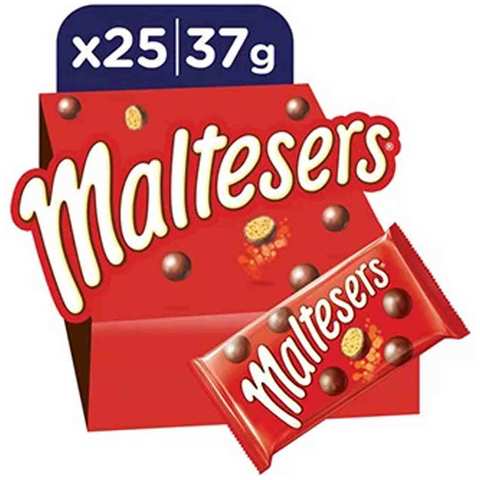 Maltesers Chocolate Bag 37 Gram 25 Pieces