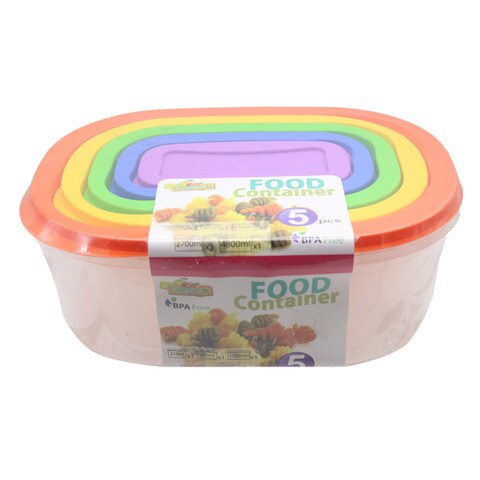Fresco Food Container 5 Pieces