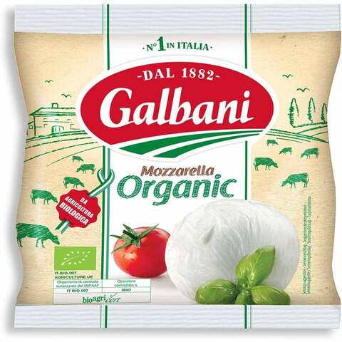 Galbani Bio Organic Mozzarella Cheese Ball 125g