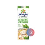 Buy Juhayna Cooking Cream - 1 Liter x 2 Bottles in Egypt