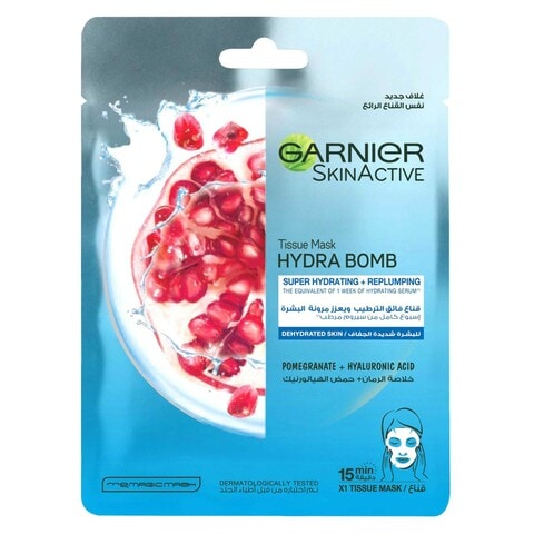 Garnier Hydra Bomb Pomegranate Serum Sheet Mask White 32g