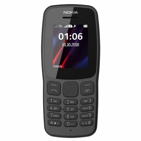 Nokia 106 Mobile Phone -Dark Gray
