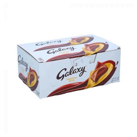 Galaxy Smooth Milk Chocolate 80g Pack of 12