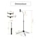 Technomounts Mobile Stand Tripod Lazy Tablet Stand  Universal Phone Stand Tablet Holder for 3.5-12.5 Inch (Black)