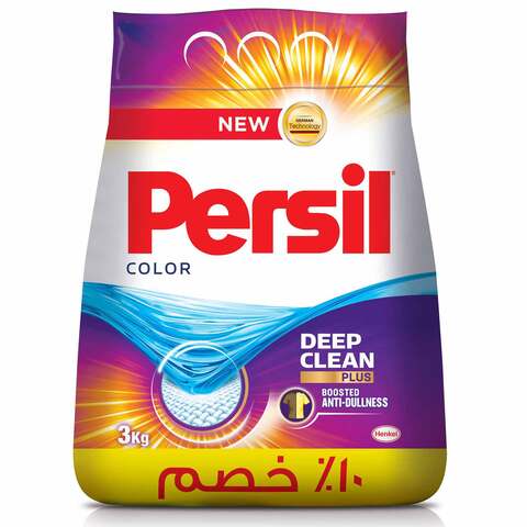 Persil Colour Powder Laundry Detergent  3Kg Laundry Detergent Powder with Deep Clean Plus Technology 10% disc