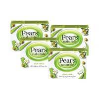 Pears Naturale Aloe Vera Detoxifying Bathing Soap Bar 125g Pack of 4