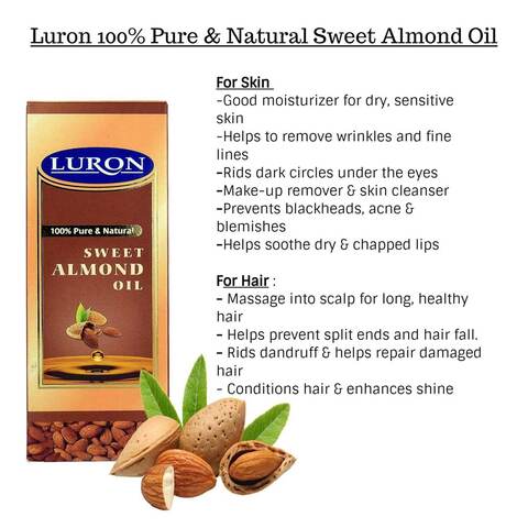 Luron Body Almond Oil Sweet 100Ml