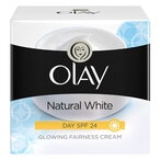 Buy Olay Natural White Day Cream SPF 15 100g in Saudi Arabia