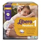 Buy Libero Gentle Care Diapers Size 1 24 Count 2-5 kg in Kuwait