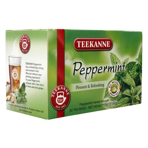 Teekanne Pleasant And Refreshing Peppermint Teabags 2.25 x Pack of 20