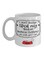 muGGyz Motivational Quote Printed Ceramic Coffee Mug White 11Ounce