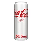 اشتري كوكا كولا لايت 355 مل عبوة في السعودية