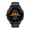 Garmin Forerunner 265S GPS Running Smartwatch, Black Bezel And Case With Black/AMP Yellow Silicone Band, 010-02810-13