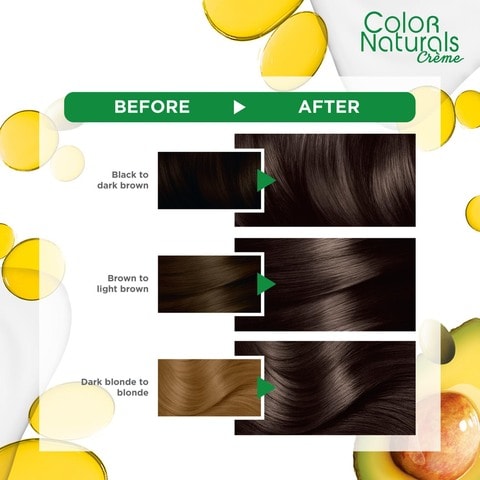 Garnier Color Naturals Creme Nourishing Permanent Hair Colour 5.1 Deep Ashy Light Brown