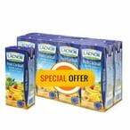 Buy Lacnor No Added Sugar Fruit Cocktail Juice 180ml Pack of 8 in UAE