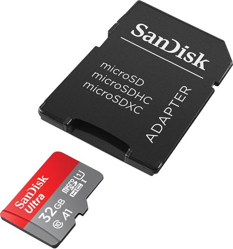 SanDisk Micro SDHC Ultra UHS-1 Class10 32GB + Adaptor