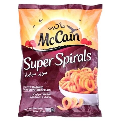 McCain Super Spiral Seasoned Potatoes 750g