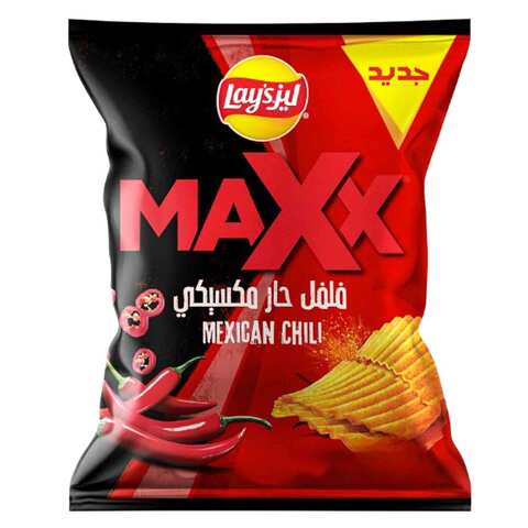 Lay&#39;s Maxx Mexican Chili Potato Chips 45g