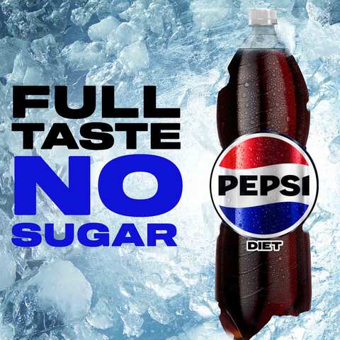 Pepsi Diet Cola Beverage Bottle 2.28L
