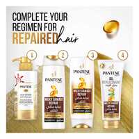 Pantene Pro-V Milky Damage Repair Shampoo 400ml Pack of 2