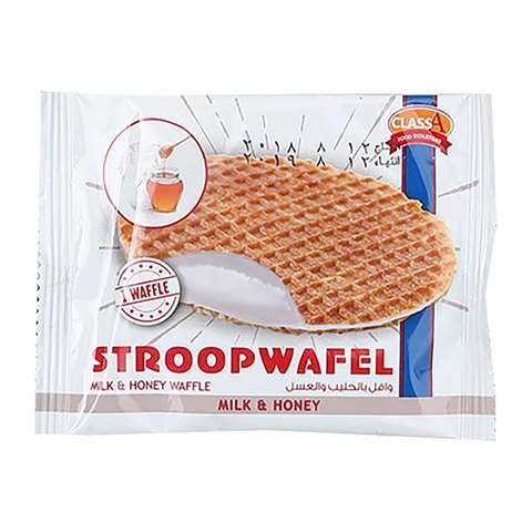 Class A Stroopwafel Milk And Honey Waffle 30g