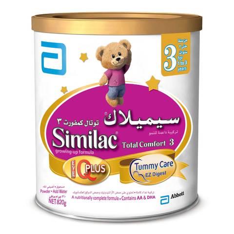 Similac Total Comfort 3 Tummy Care Growing Up Milk 820g