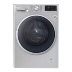 Buy LG Vivace Front Loading Washing Machine - 8 KG - Silver - F4R5TYGSL in Egypt