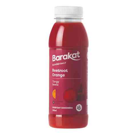 Buy Barakat Fresh Beetroot and Orange Juice 330ml in UAE