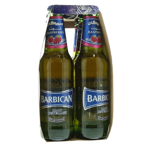 Barbican Malt Beverage Raspberry Flavor Glass 330 Ml 6 Pieces
