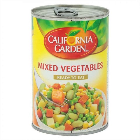 California Garden Ready To Eat Mixed Vegetables 425g
