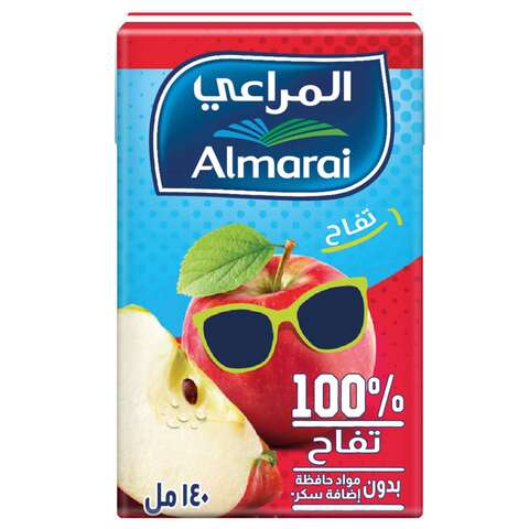 Almarai Juice Apple Flavor 140 Ml 