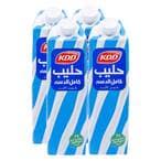 Buy KDD Lactose Free Full Cream Milk 1L x Pack of 4 in Kuwait