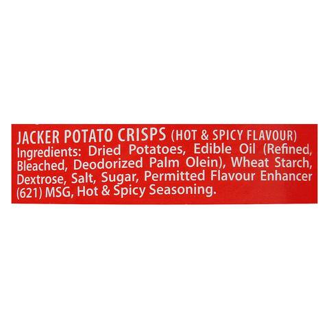 JACKERS POTATO CRISPS HOT&amp;SPICY 75G