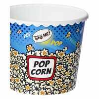 Herevin Printed Reusable Popcorn And Chips Bowl Multicolour 2.3L