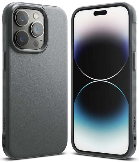 Ringke - Apple iPhone 14 Pro Case Cover- Onyx Series- Dark Gray