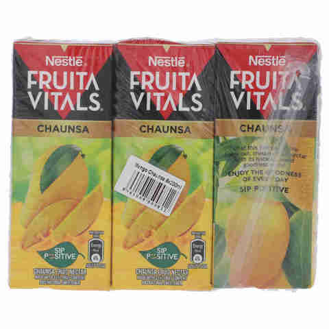 Nestle Fruitavitals Mango Chaunsa 200 ml (Pack of 6)