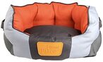 اشتري Pet Shop Dragon Mart Dog Bed Cat Bed Washable Easy Cleaning Gigwi Place Soft Bed Canvas Tpr Red amp; Orange L 75 x 50 x 29cm في الامارات