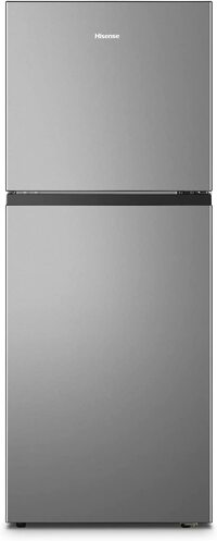 Hisense 203L Net Capacity Top Mount Double Door Refrigerator, Silver, RT264N4DGN