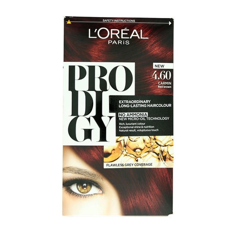 لوريال بروديجي صبغة شعر بني أحمر كارمن 4.6