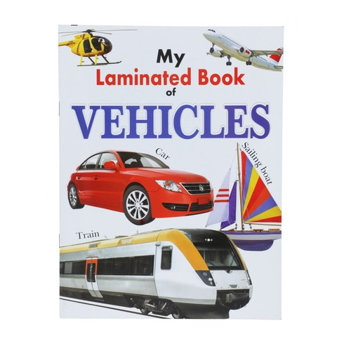 My Laminated Book Of Vehicles